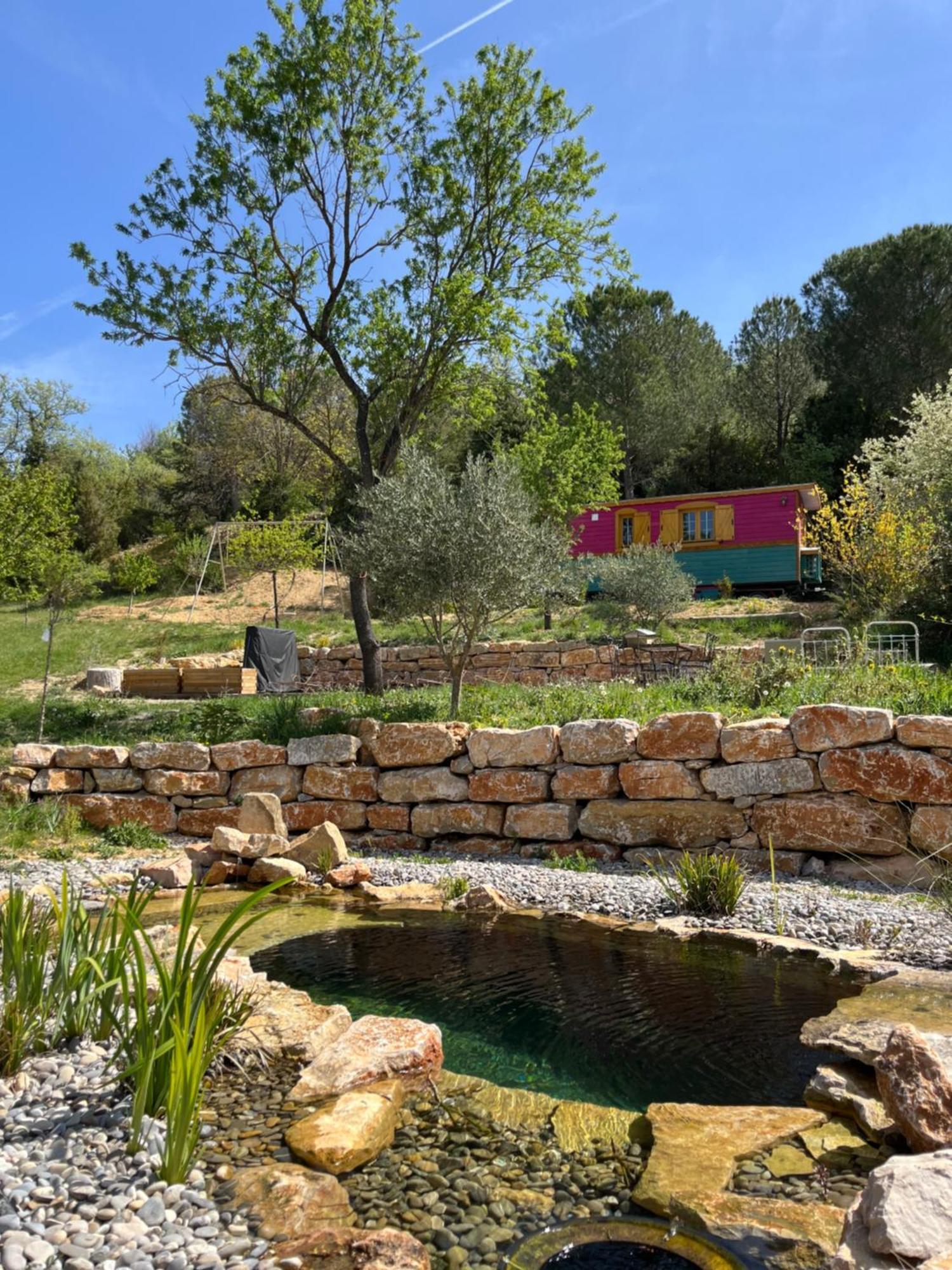 Roulotte Bohemian Lover In Provence, Valensole Buitenkant foto